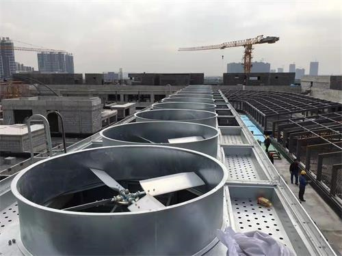 閉式冷卻塔的冷卻盤管的防凍問題(中頻電源冷卻用閉式冷卻塔)