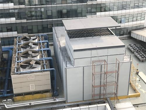 康明圓形玻璃鋼冷卻塔CT-50T噸產品